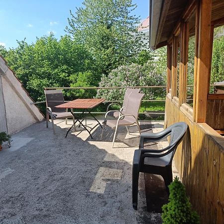 Gasthof Adler Ferienwohnung 이헨하우젠 외부 사진