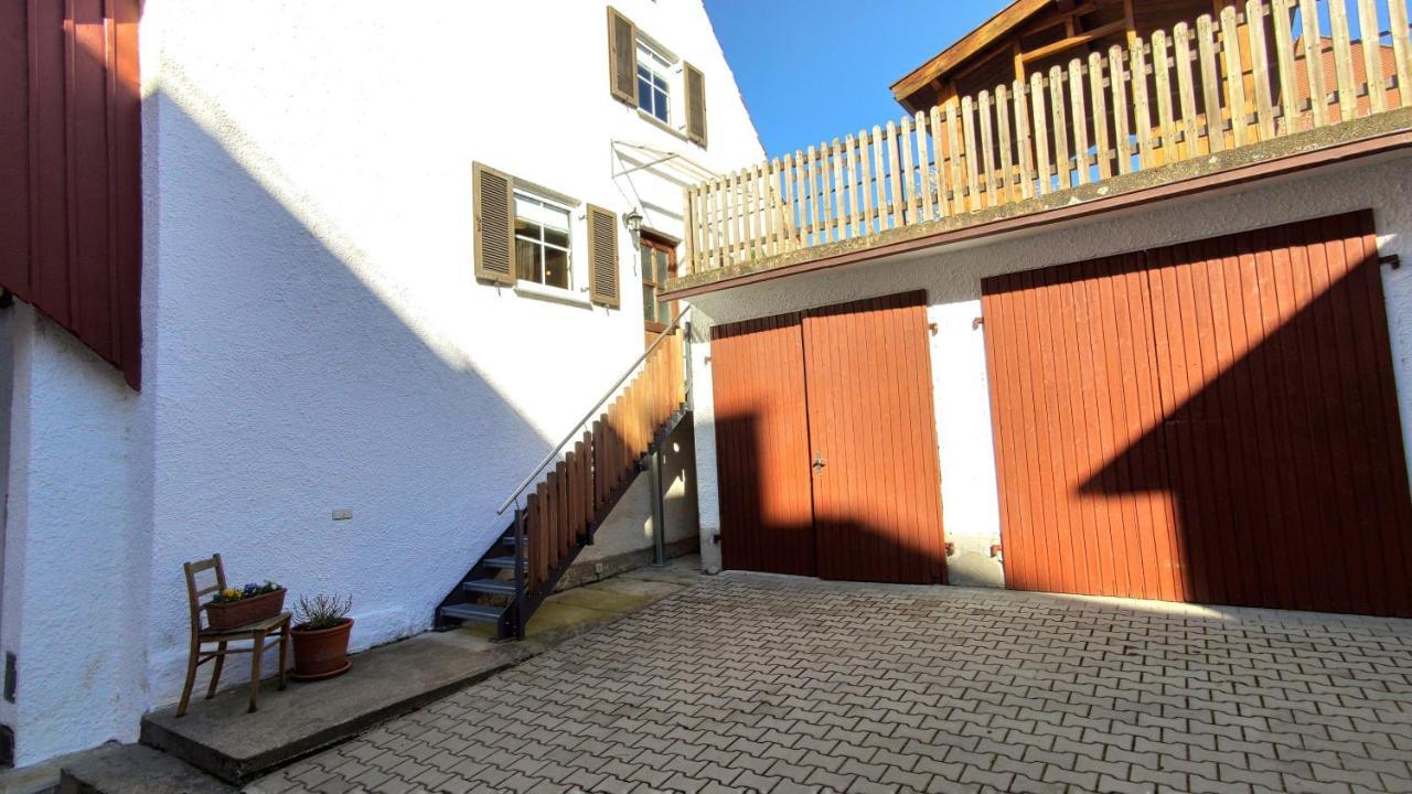 Gasthof Adler Ferienwohnung 이헨하우젠 외부 사진