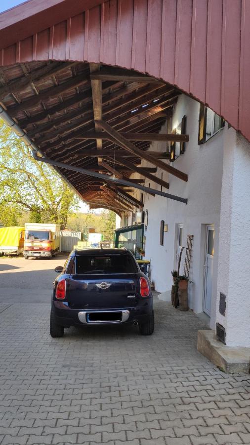 Gasthof Adler Ferienwohnung 이헨하우젠 외부 사진