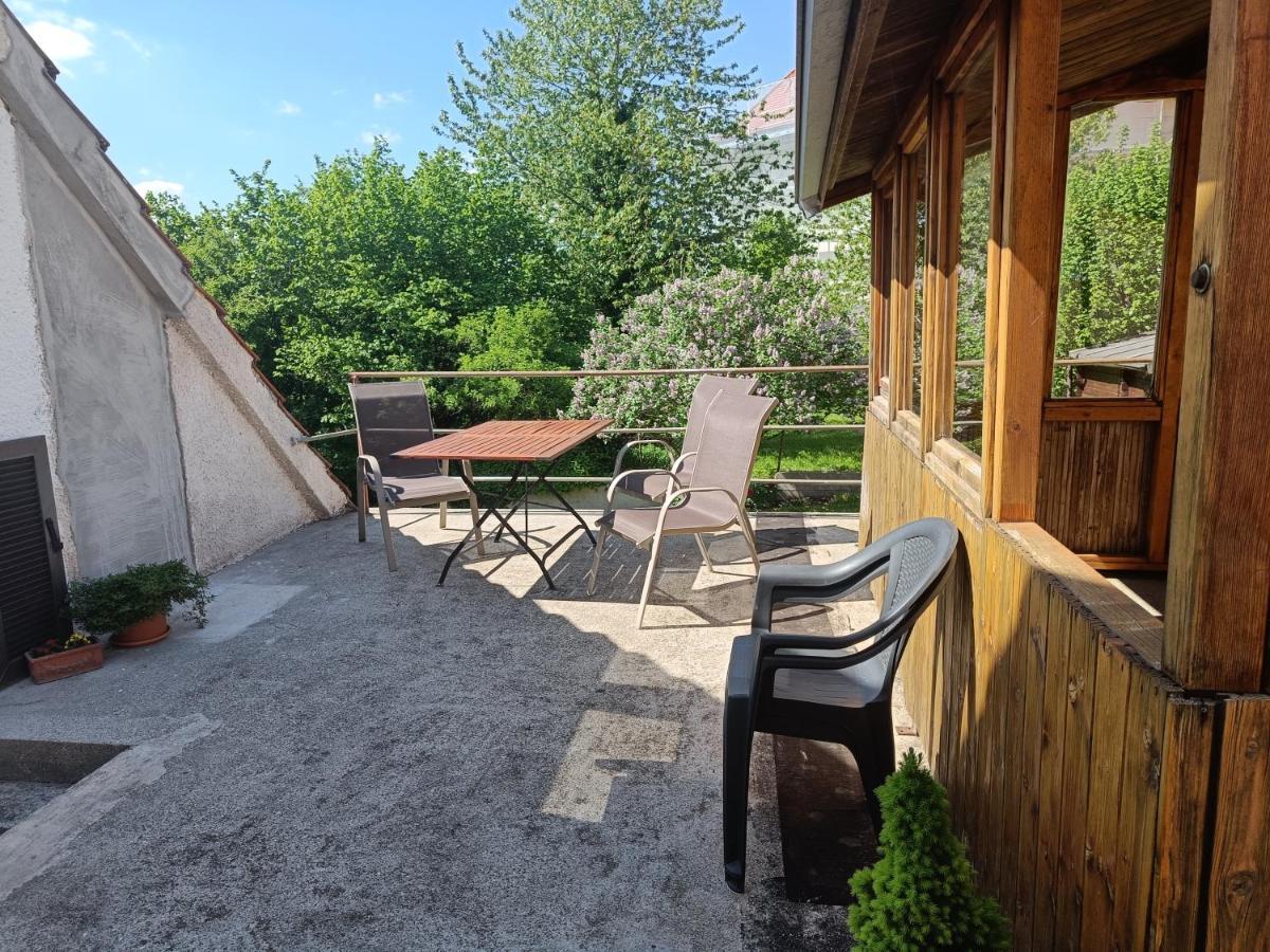 Gasthof Adler Ferienwohnung 이헨하우젠 외부 사진